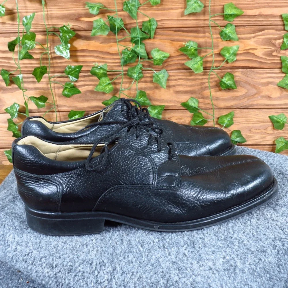 Studio Belvedere Bay Bridge Men Casual Shoe 10‎ EEE Extra Wide Black Leather
